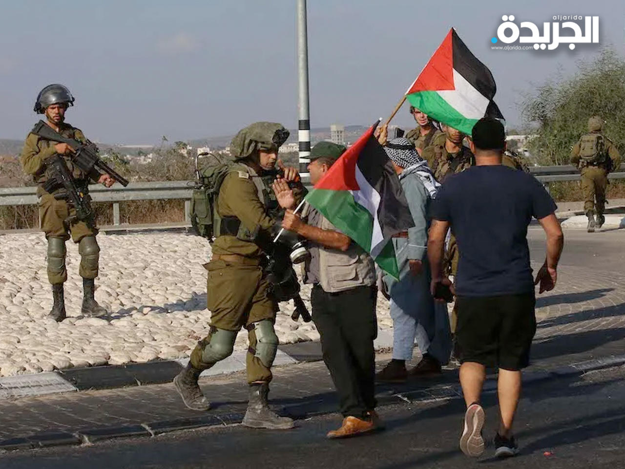 مواجهات بين جيش الاحتلال وشبان فلسطينيين