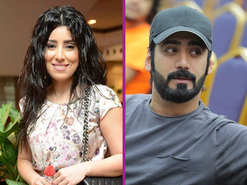 النجمان محمد العلوي وأيتن عامر 