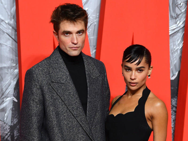 النجمان روبرت باتينسون وزوي كرافيتز