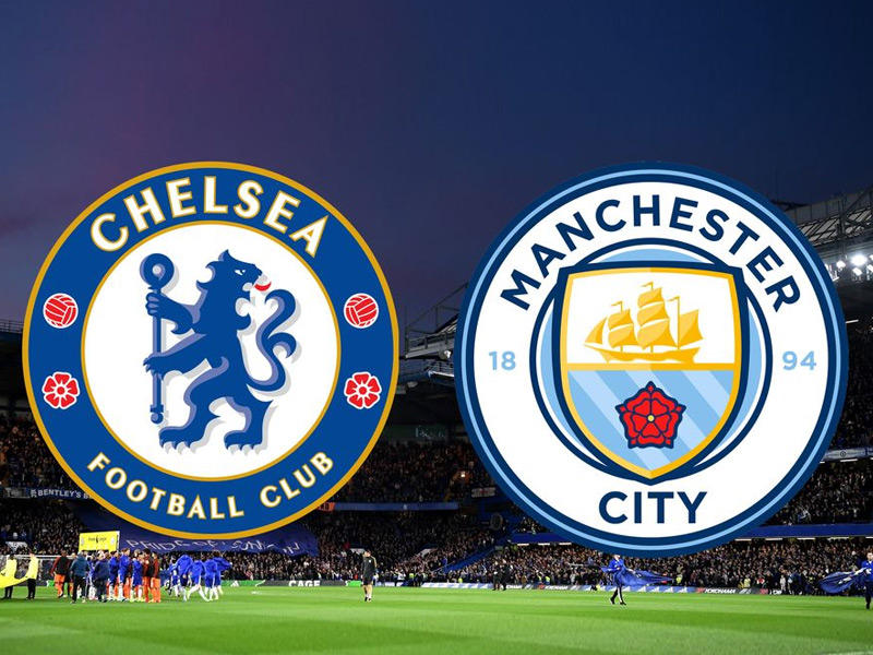 شعار نادي  مانشستر سيتي ونادي تشيلسي 