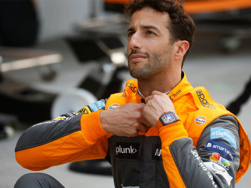  سائق الفورمولا واحد الأسترالي دانيال ريكياردو