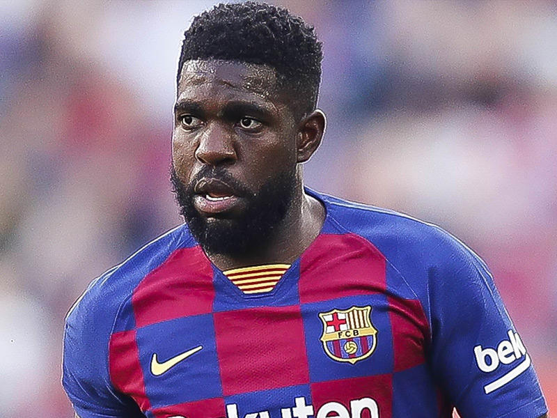  المدافع الدولي الفرنسي صامويال أومتيتي