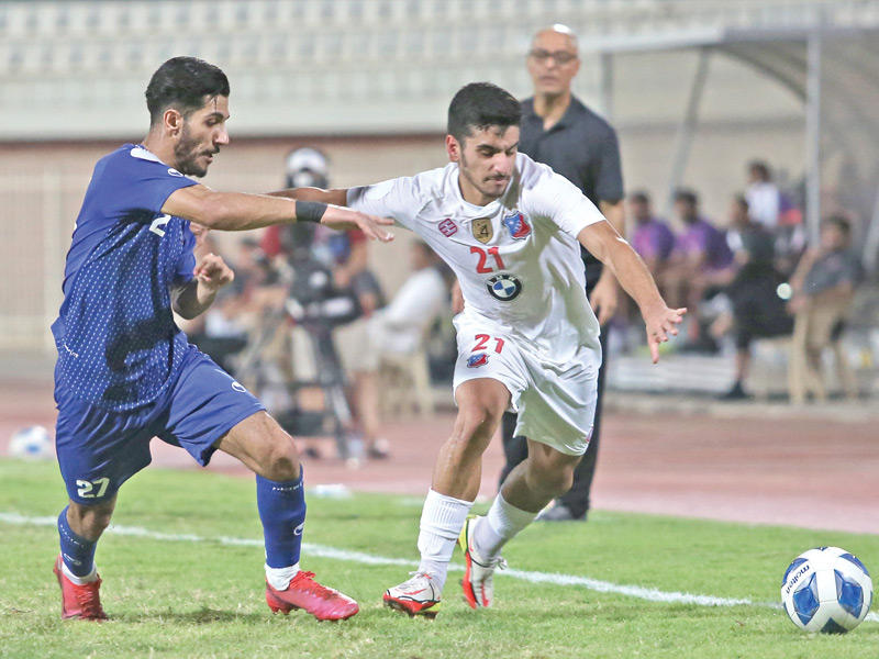 جانب من لقاء الكويت والجهراء الموسم الماضي