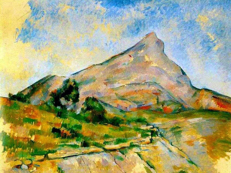 لوحة جبل سانت فيكتوار