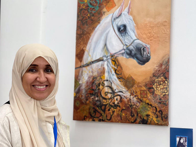  الفنانة منال الشريعان