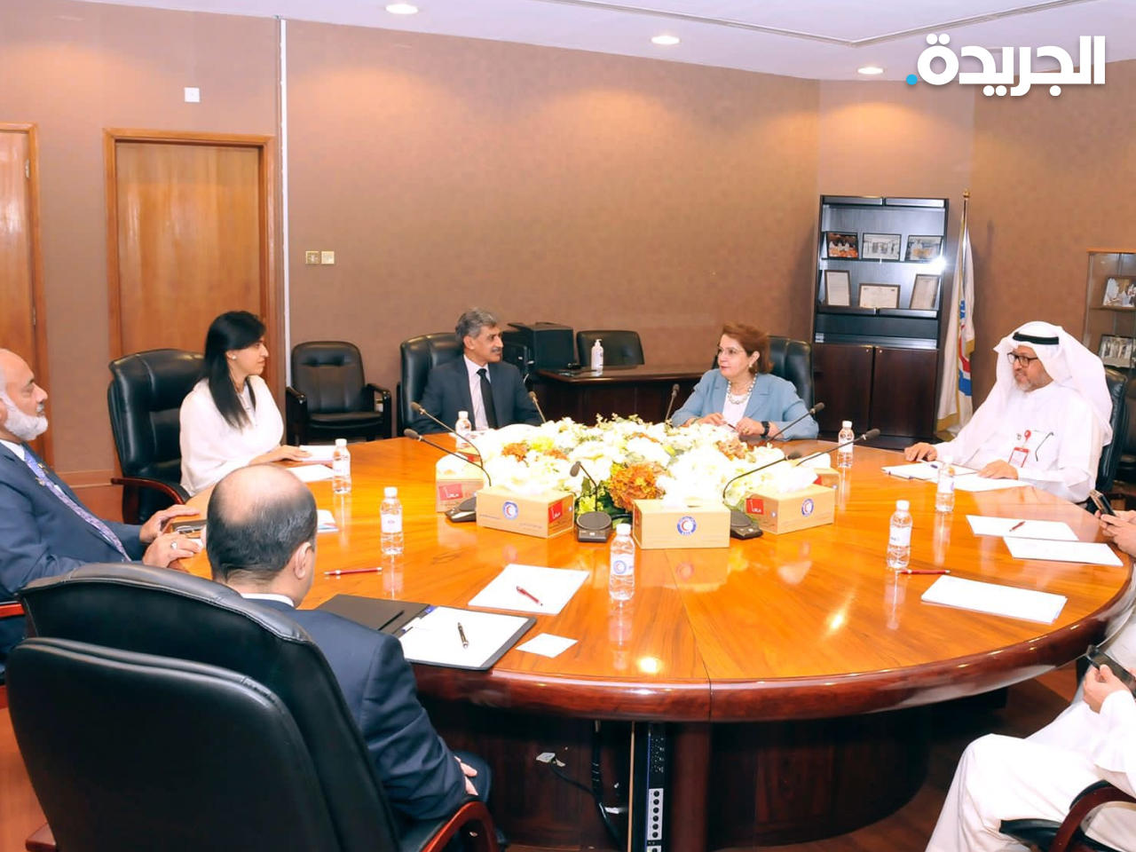 البرجس مجتمعة مع سفير باكستان