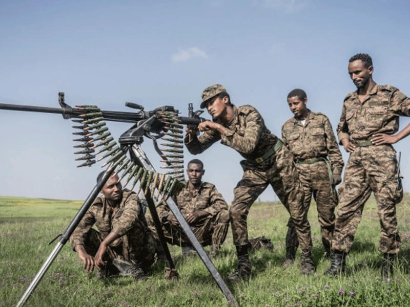 القوات الاثيوبية