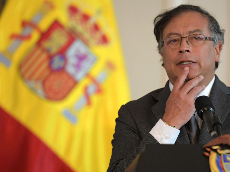 الرئيس الكولومبي غوستافو بيترو