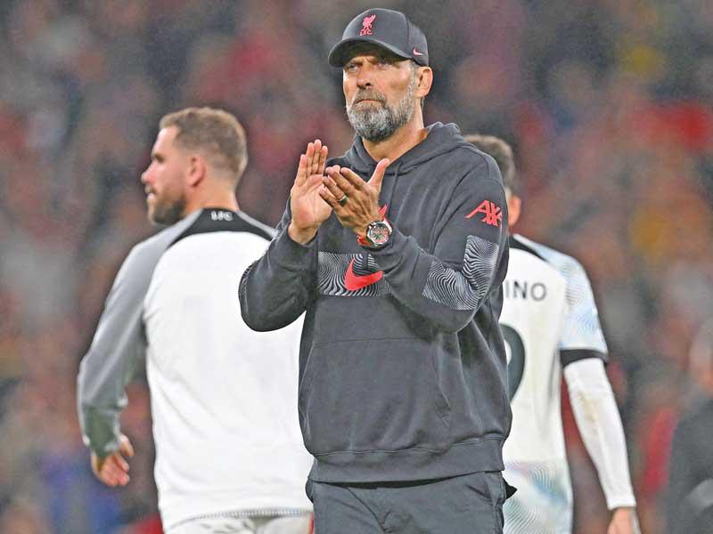 المدير الفني لفريق ليفربول الألماني يورغن كلوب