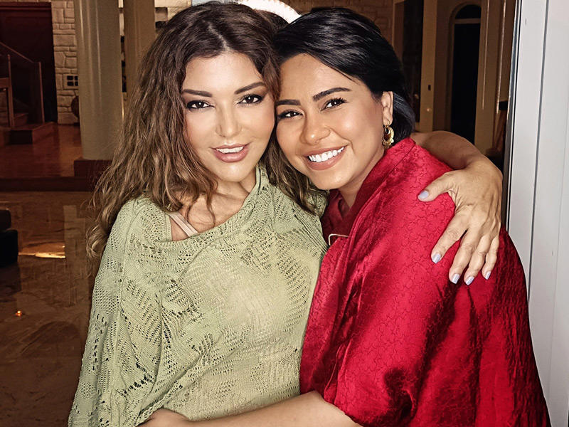  النجمة شيرين عبدالوهاب والديفا سميرة سعيد