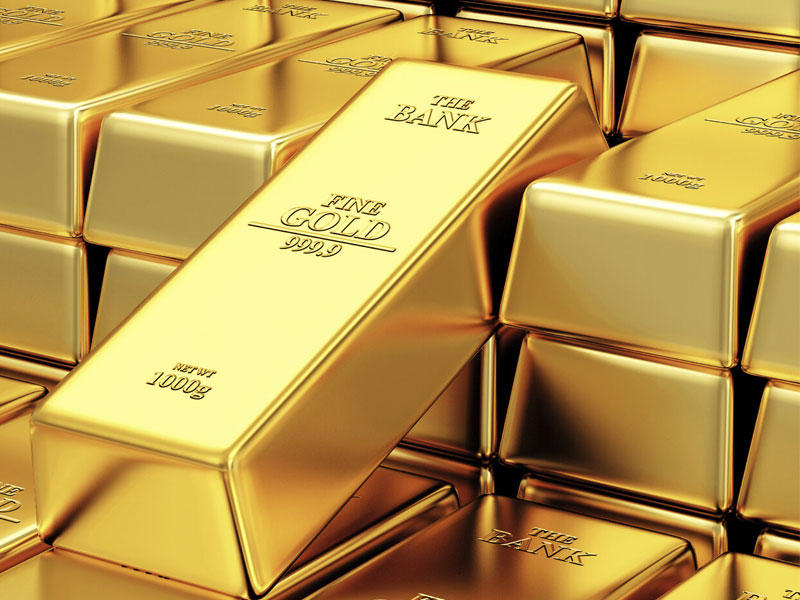 الذهب يتراجع 