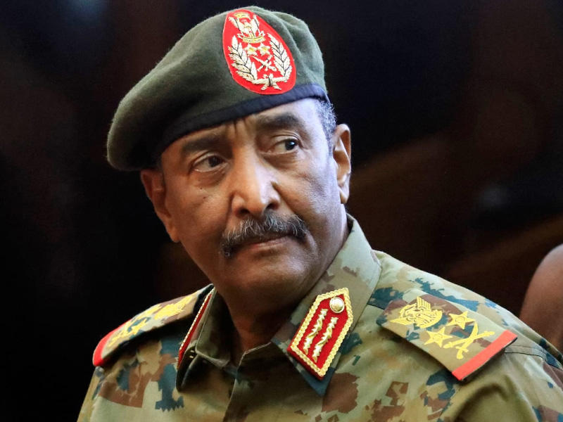 رئيس المجلس السيادي السوداني عبدالفتاح البرهان 