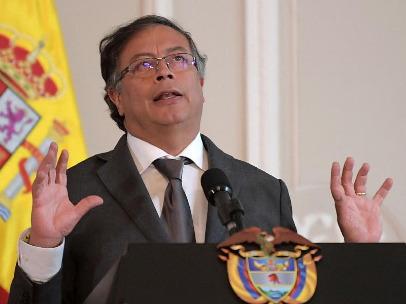 الرئيس الكولومبي غوستافو بيترو