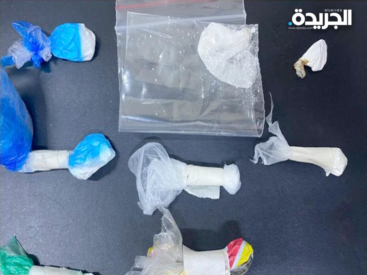 جانب من المضبوطات