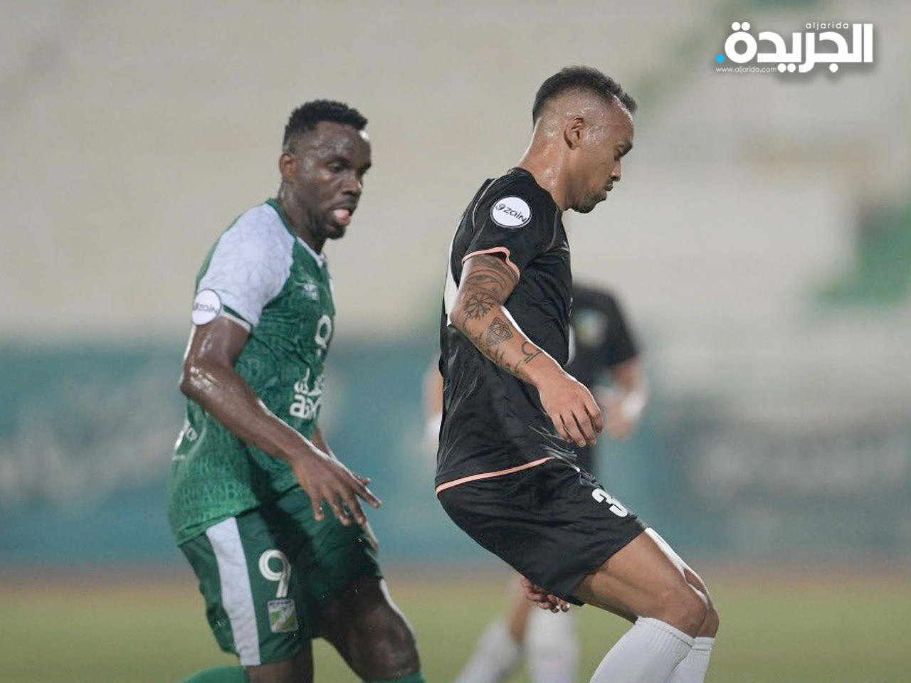 جانب من المباراة