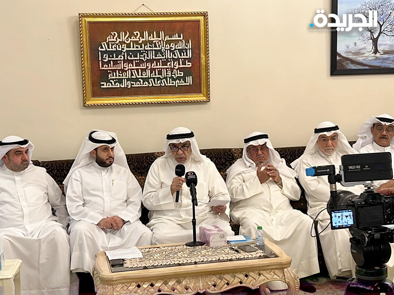 عبدالصمد خلال المؤتمر الصحفي