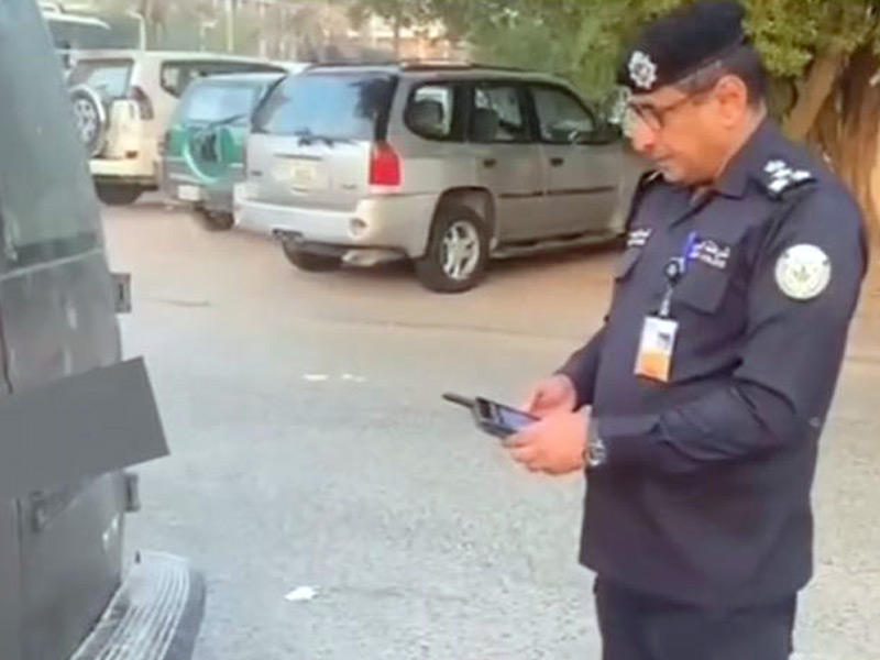  جانب من الحملات الأمنية المرورية 