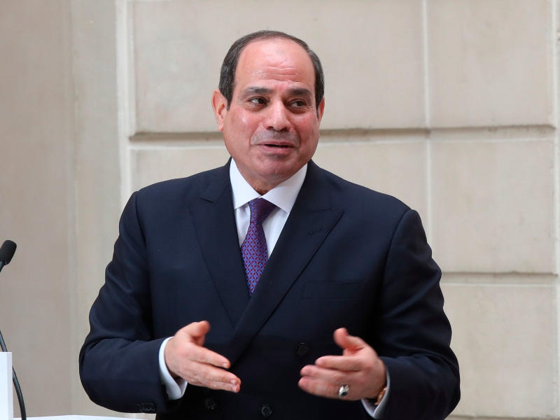 الرئيس المصري عبدالفتاح السيسي