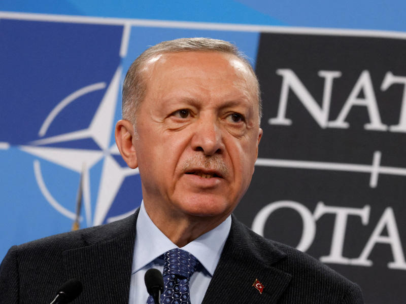 الرئيس التركي رجب طيب إردوغان