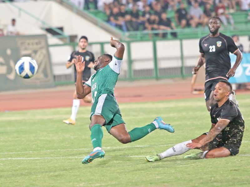 جانب من مباراة السالمية والعربي