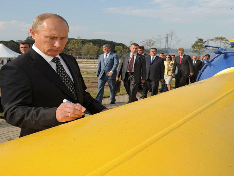 روسيا وإمدادات الغاز إلى أوروبا