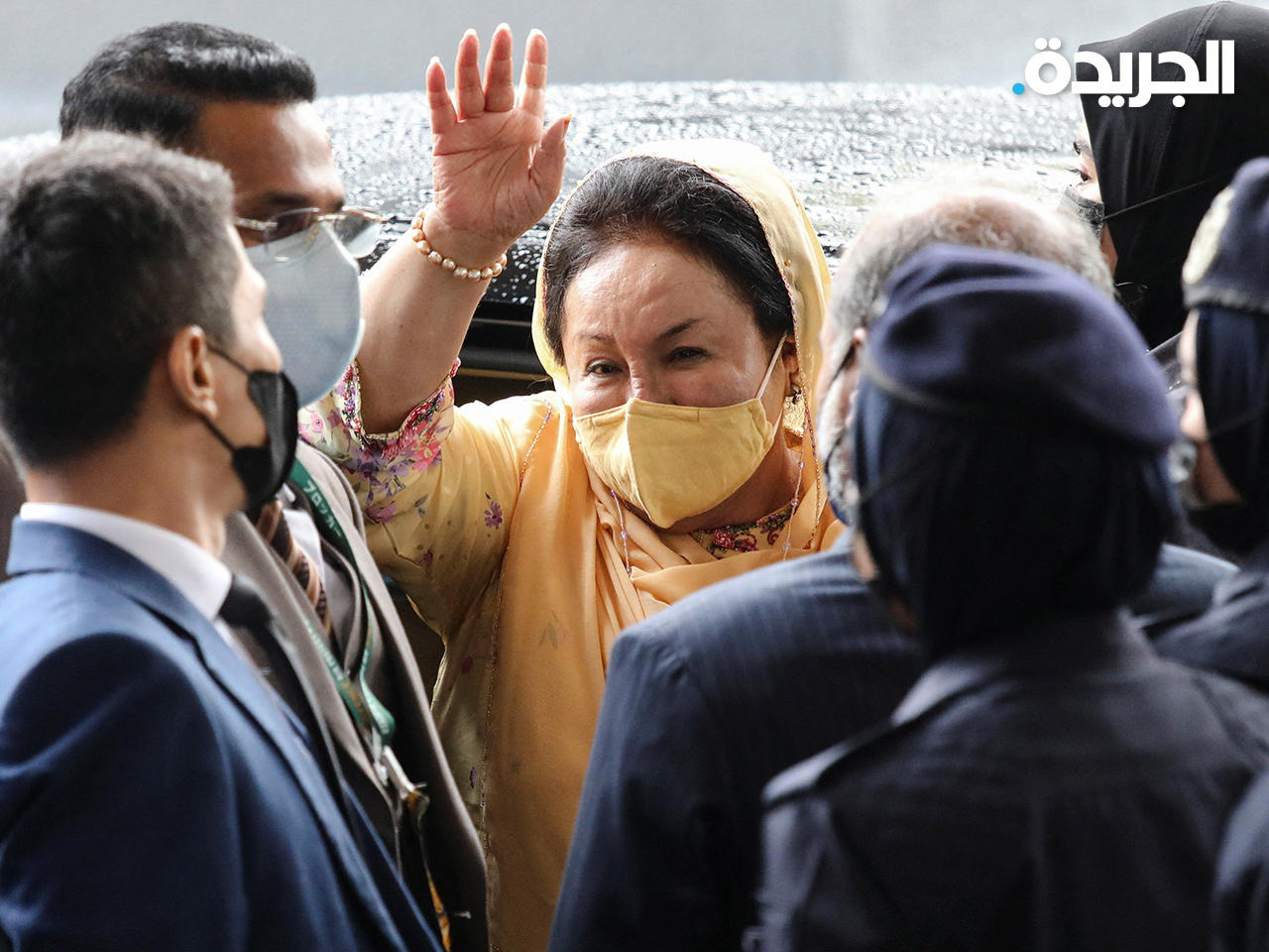 روسمه منصور زوجة رئيس الوزراء الماليزي السابق نجيب رزاق 