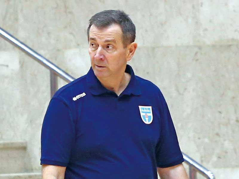 المدرب الصربي للفريق الأول لكرة السلة في نادي كاظمة ايفان جيرمج