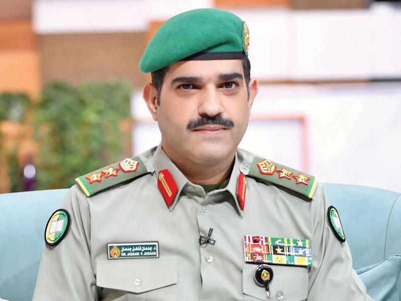 المتحدث الرسمي باسم الحرس الوطني مدير مديرية التوجيه المعنوي العقيد د. جدعان جدعان