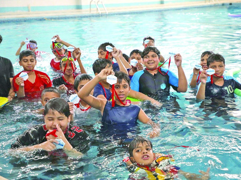 جانب من اليوم المفتوح للاطفال 