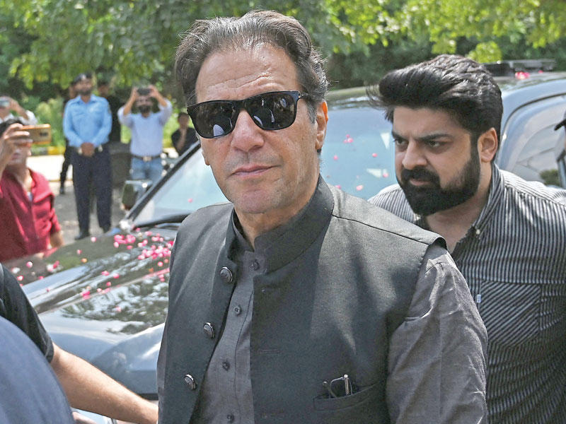  رئيس الوزراء الباكستاني السابق عمران خان