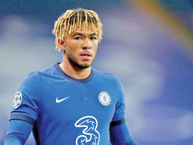 الظهير الايمن الدولي ريس جيمس