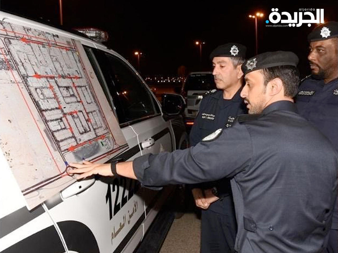 جانب من الحملة الأمنية