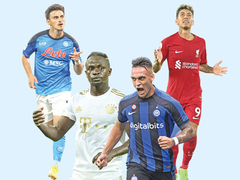 فيرمينيو نجم ليفربول - لاوتارو نجم الإنتر - ماني نجم بايرن - الماس نجم نابولي