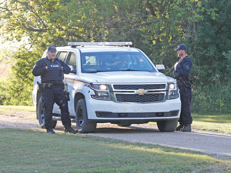 احد عناصر الشرطة الكندية