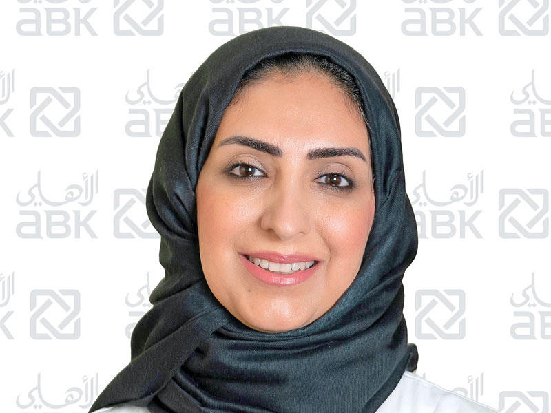 المديرة العامة لإدارة الخدمات المصرفية للأفراد بالإنابة في البنك الأهلي الكويتي جهير معرفي