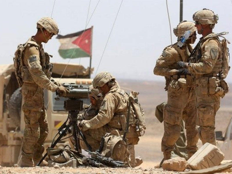 جانب من تمرين القوات الكويتية والاردنية في الأسد المتأهب 2022