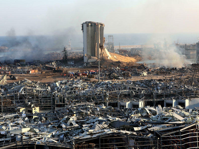 انفجار مرفأ بيروت