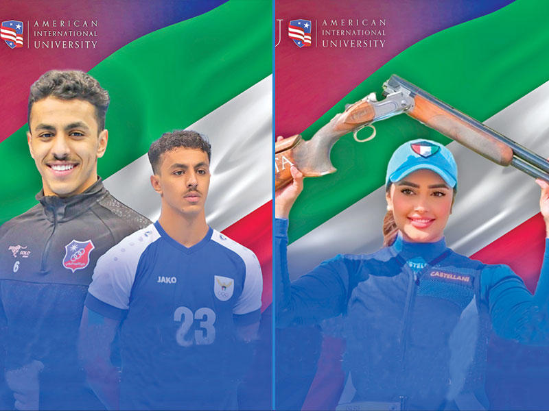 الطالبان أفراح بن حسين وسيف العدواني