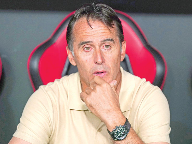 مدرب إشبيلية جولين لوبيتيغي