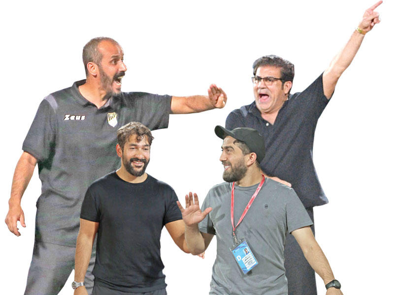 محمد إبراهيم - فراس الخطيب - محمد المشعان - محمد دهيليس