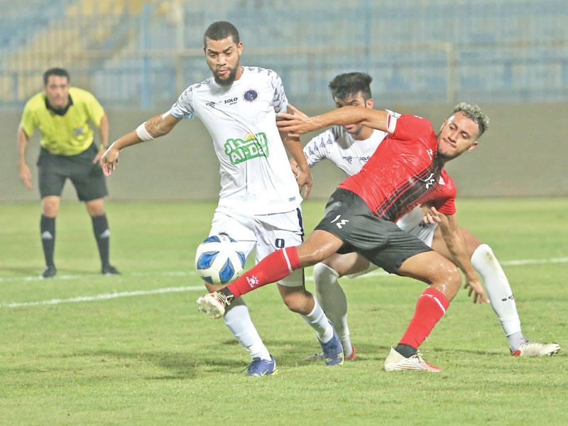 من مباراة برقان وخيطان