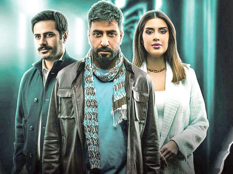 مشهد من الحلقة الأخيرة من مسلسل انتقام مشروع