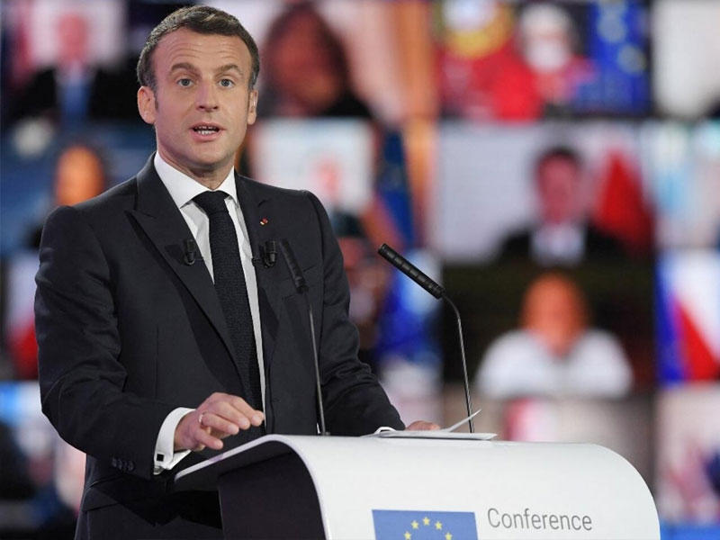 خطاب ماكرون في 9 مايو بـ «ستراسبورغ»