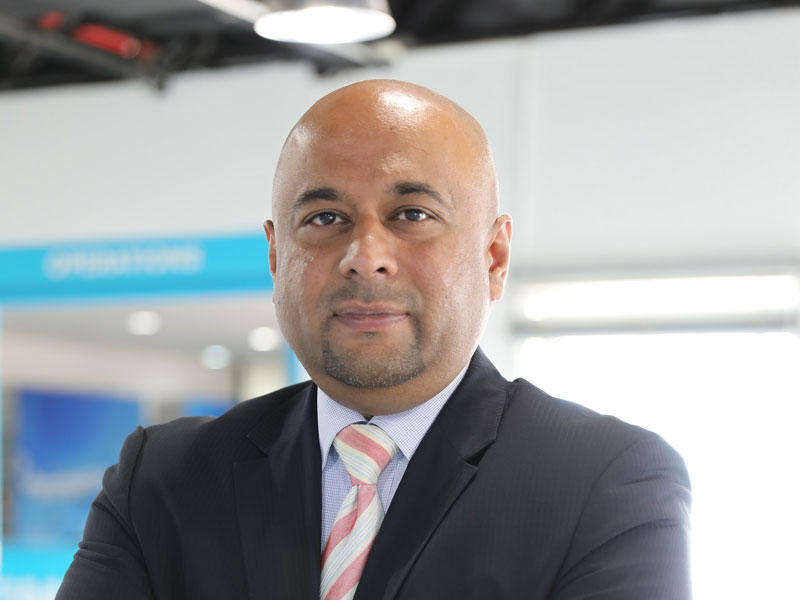 الرئيس التنفيذي لشركة طيران الجزيرة روهيت راماشاندران 