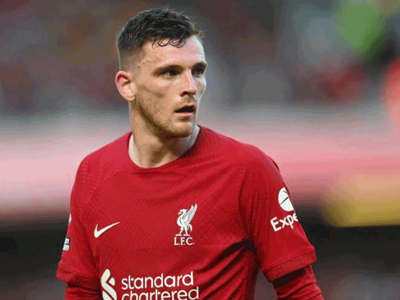 مدافع فريق ليفربول أندي روبرتسون