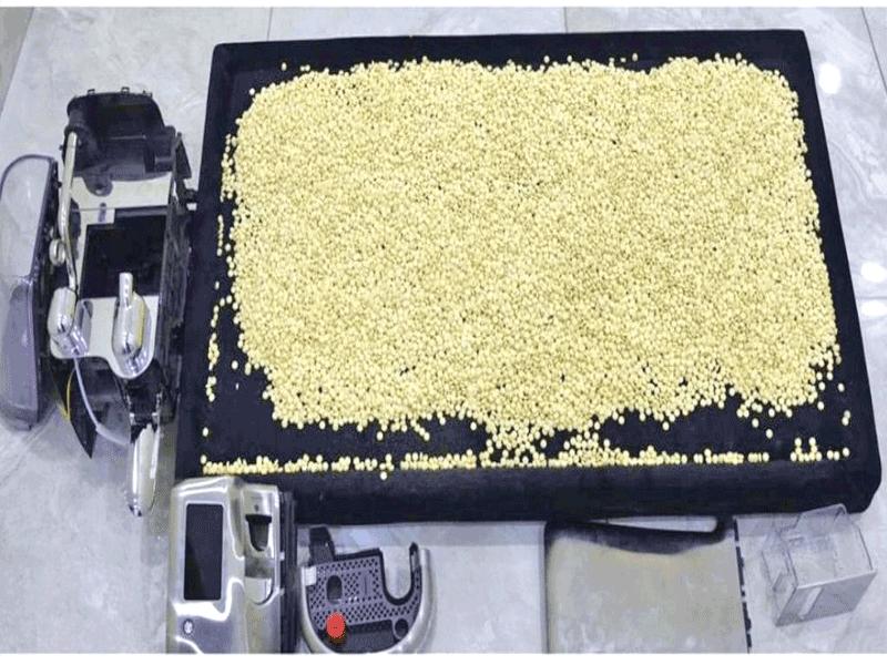 جانب من المخدرات المضبوطة