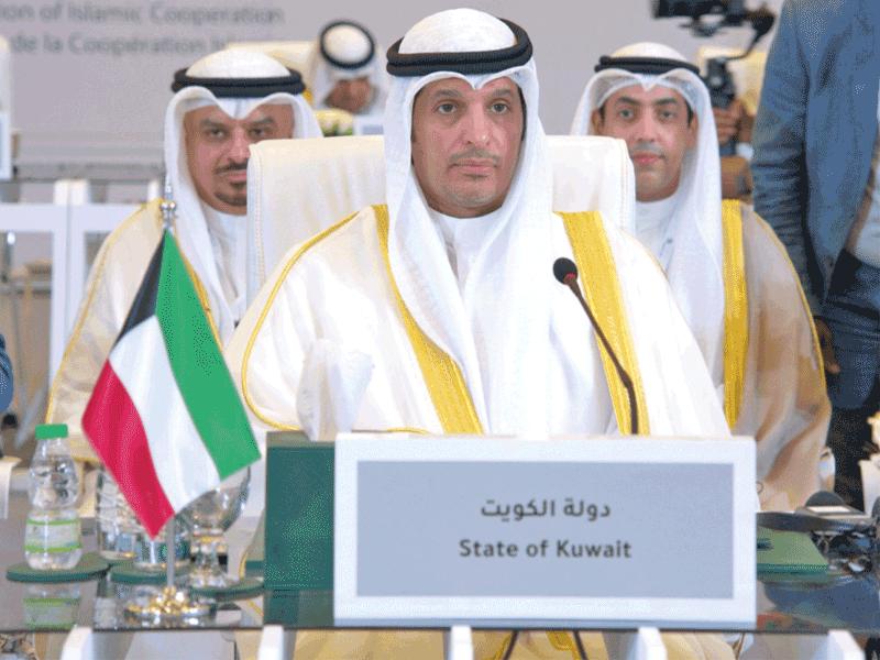 وزير الإعلام والثقافة وزير الدولة لشؤون الشباب عبدالرحمن المطيري مشاركاً في المؤتمر