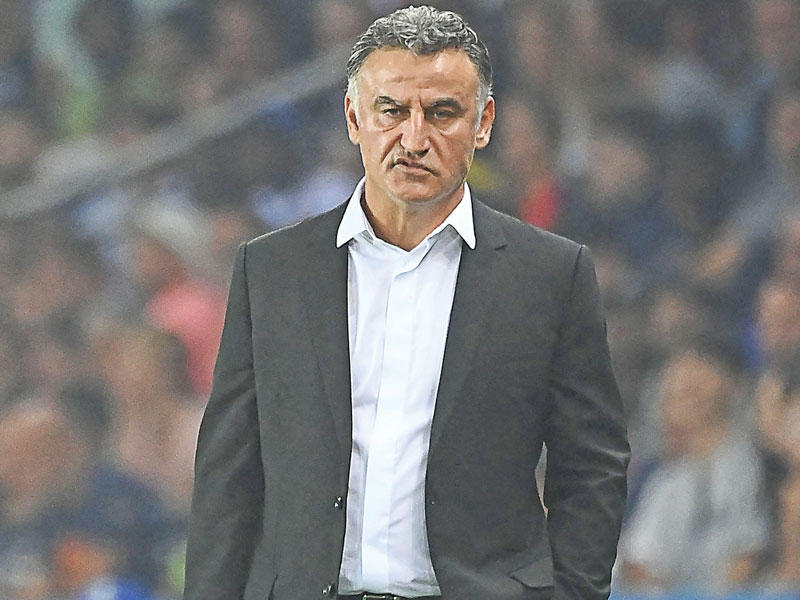 مدرب باريس سان جرمان كريستوف غالتييه