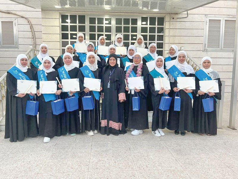  تخريج 294 دارسة من المهتديات الجديدات