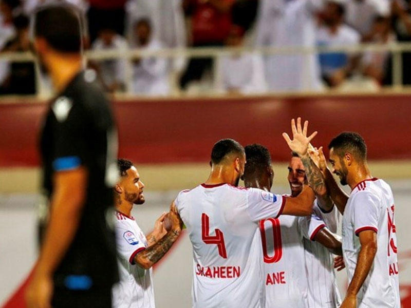 فوز كبير للشارقة على ضيفه بني ياس